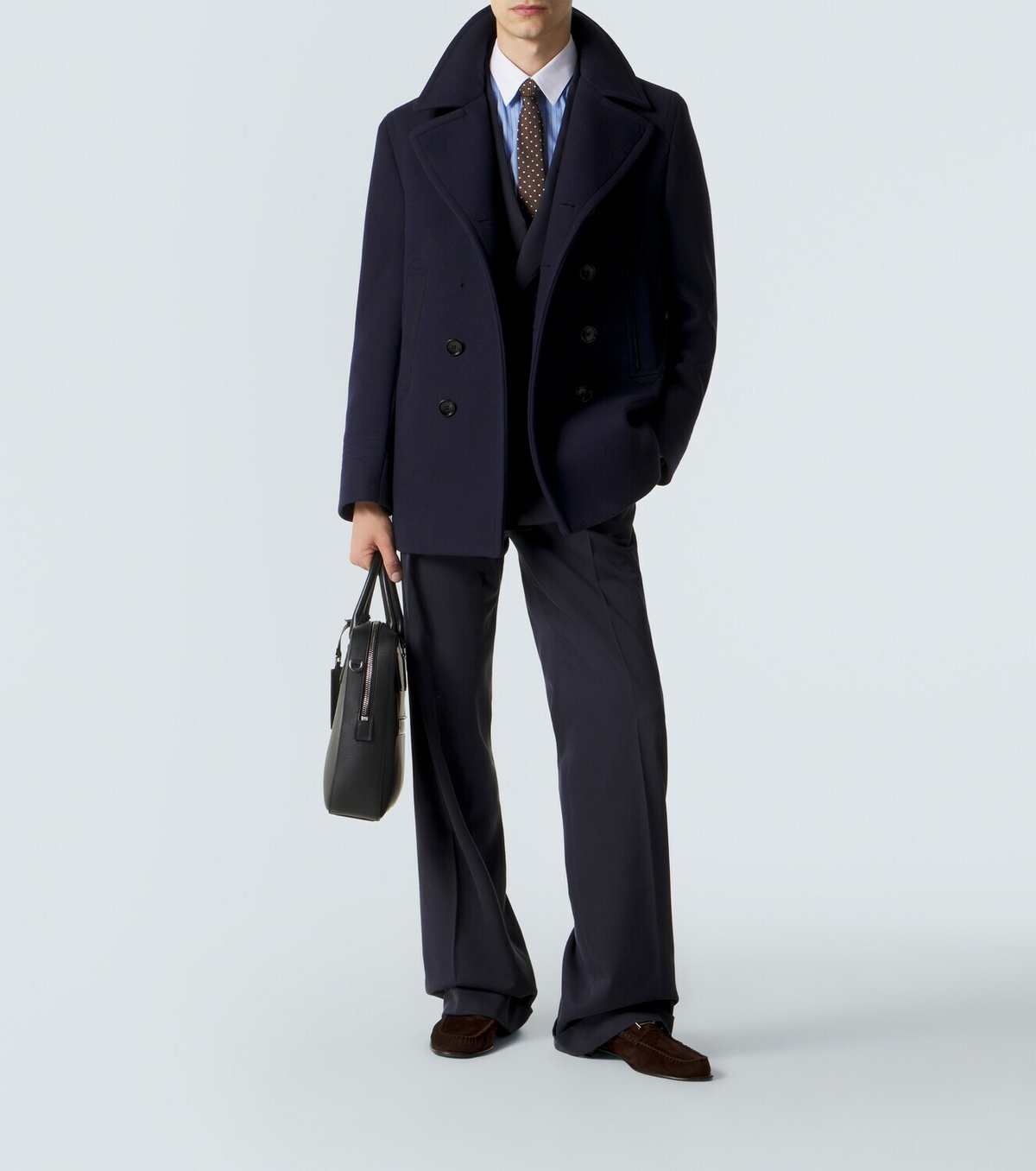 Tom Ford Wool felt peacoat