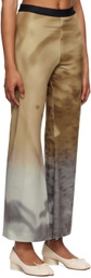 ELLISS Gray Eyes Open Trousers