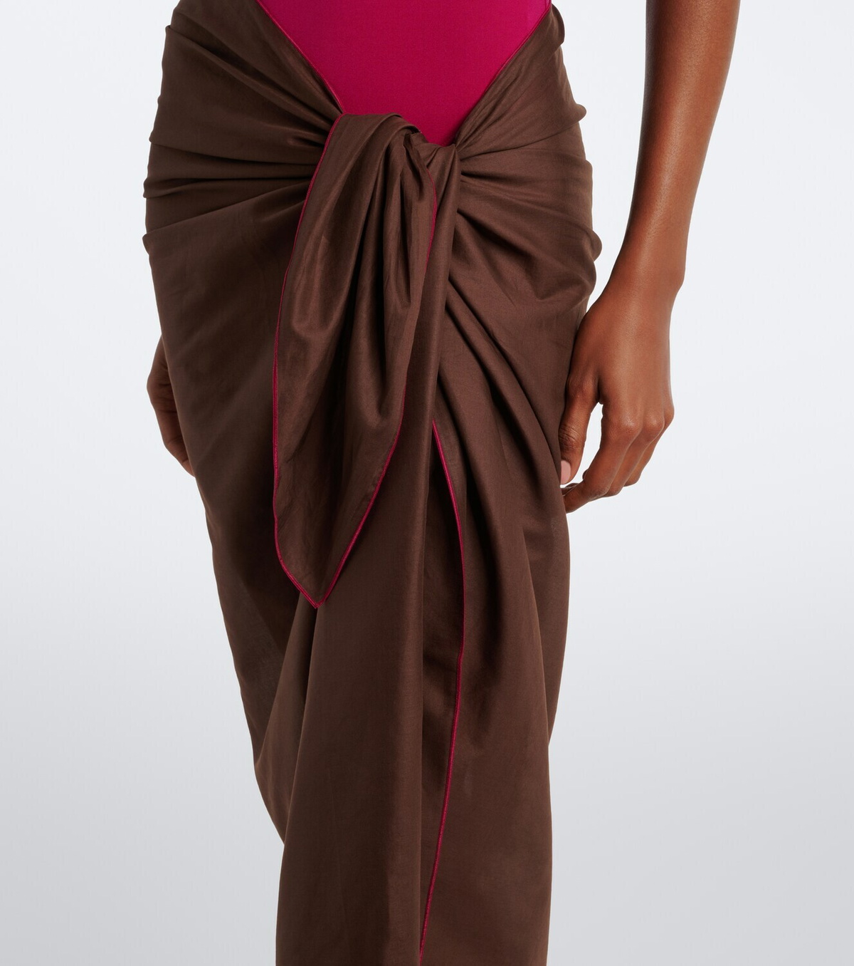 Eres Cabine cotton beach cover-up