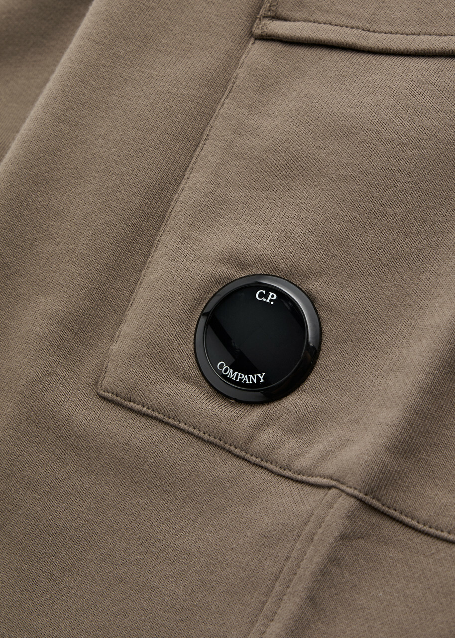 C.P. Company Lens Cotton Sweatpants Taupe