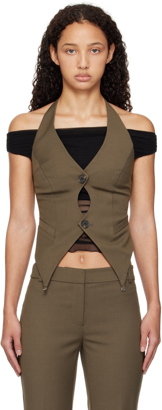 Photo: BEC + BRIDGE Khaki Teri Vest