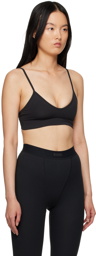 SKIMS Black Soft Smoothing Bralette