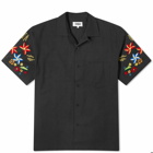 YMC Men's Idris Short Sleeve Shirt in Black