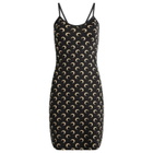 Marine Serre Women's Moon Printed Mini Dress in Inverse Tan