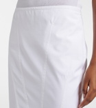 Fforme Ora cotton poplin midi skirt