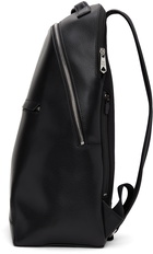 Paul Smith Black Embossed Leather Backpack