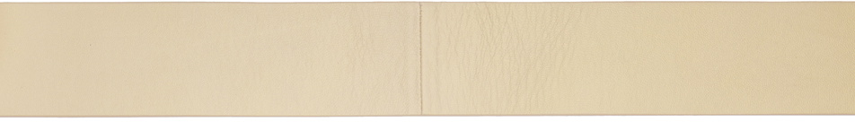 Maryam Nassir Zadeh Beige Vetiver Belt