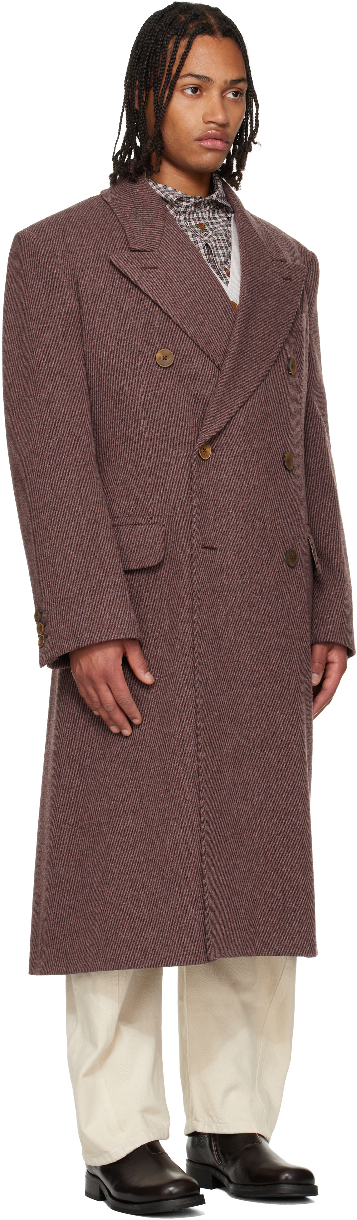 Vivienne Westwood Purple Winston Coat
