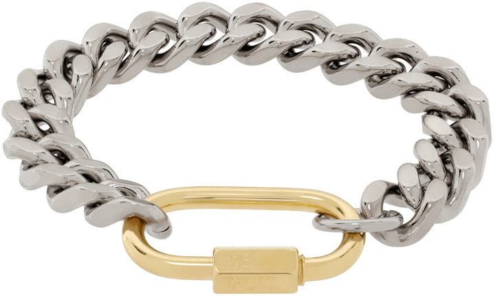 Photo: IN GOLD WE TRUST PARIS Silver Chain Bracelet