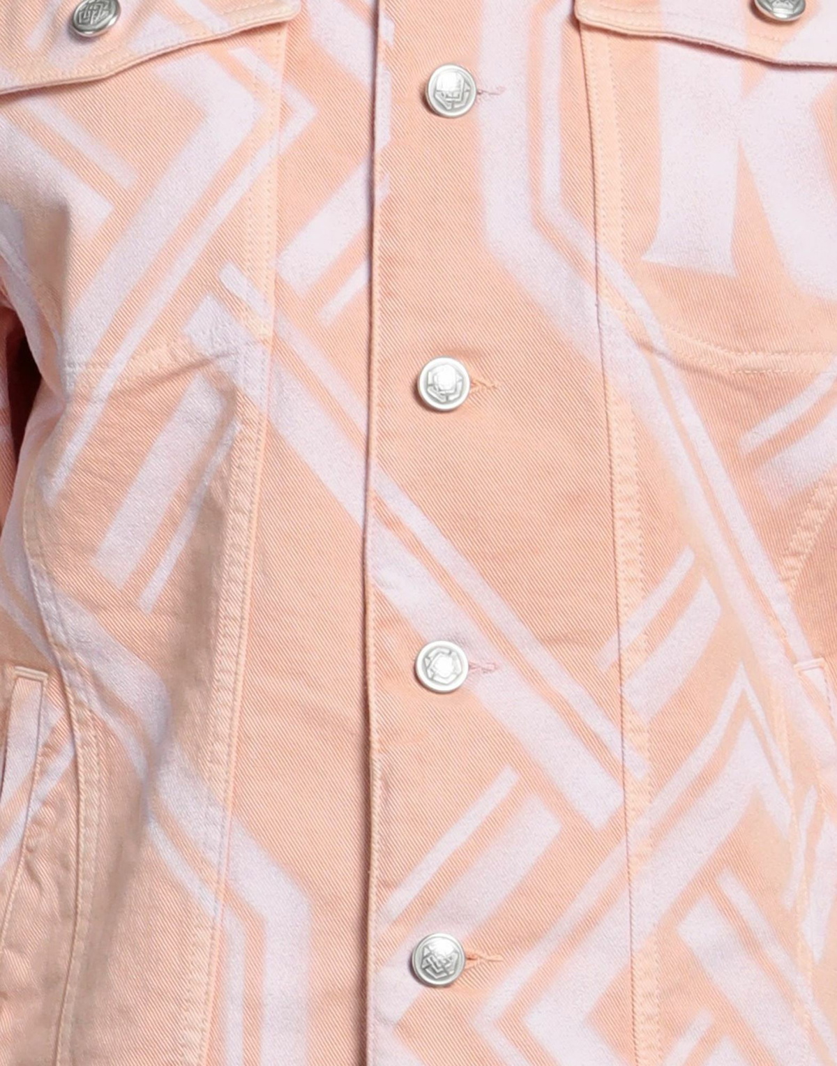 Koché Womens Denim outerwear in Salmon pink