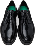 John Elliott Black Patent Creeper Derbys