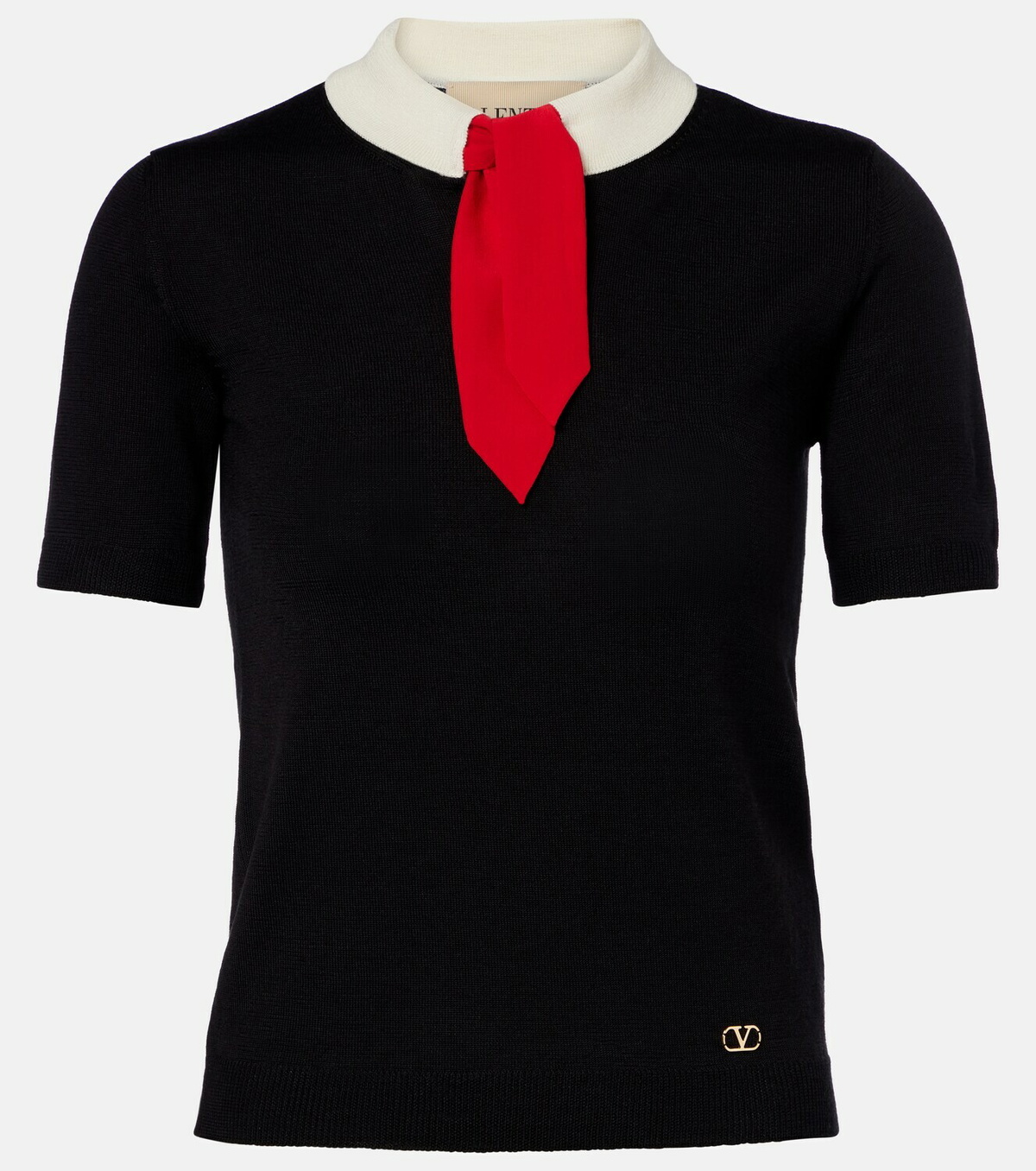 Valentino Maglia VLogo wool-blend sweater