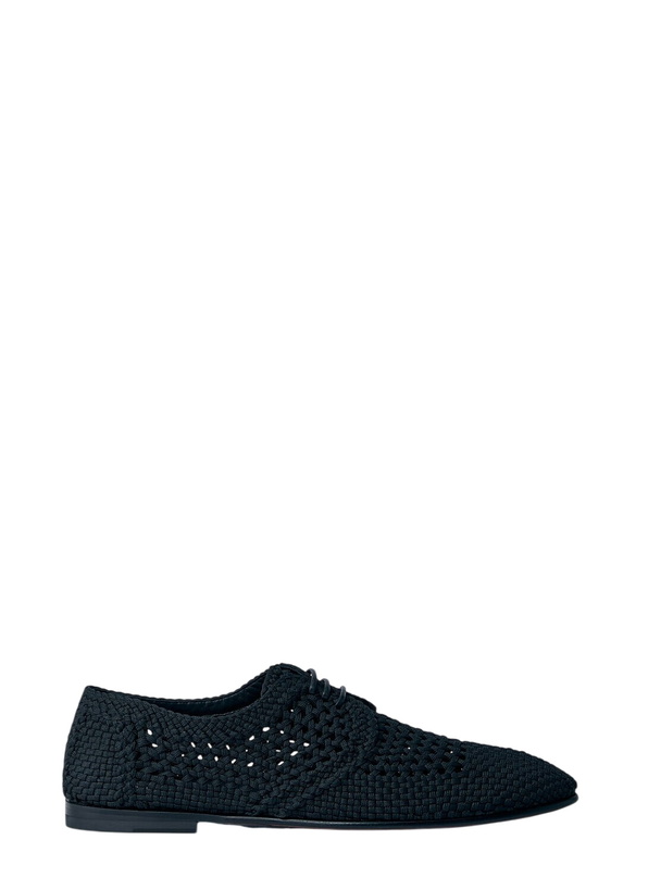 Photo: Dolce & Gabbana Woven Derby Shoes