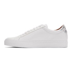 Givenchy White and Silver Urban Street Sneakers