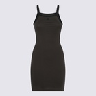 Courrèges Brown Cotton Mini Dress