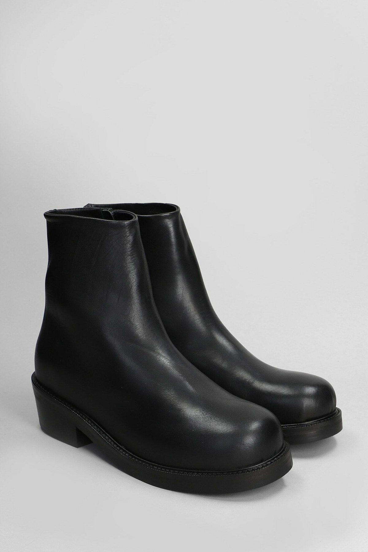 Séfr Lerato Boot Ankle Boots In Black Leather Séfr
