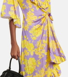 Vetements - Floral jersey midi dress