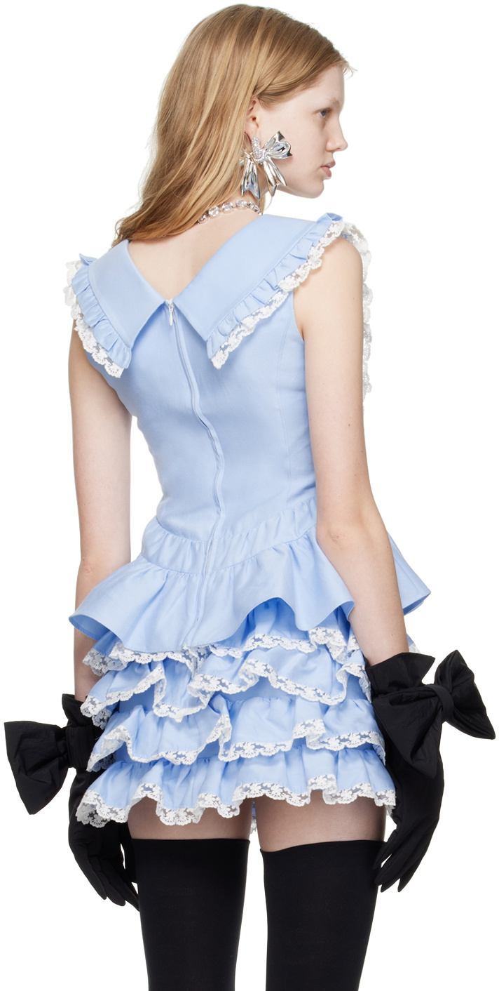 Shushu/Tong Blue Ruffled Tank Top Shushu/Tong