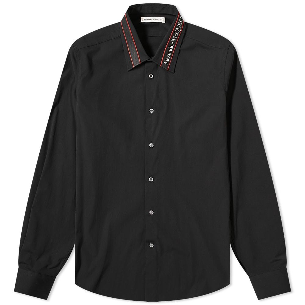 Alexander McQueen Logo Collar Shirt Alexander McQueen