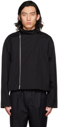 Jil Sander Black Blouson Jacket