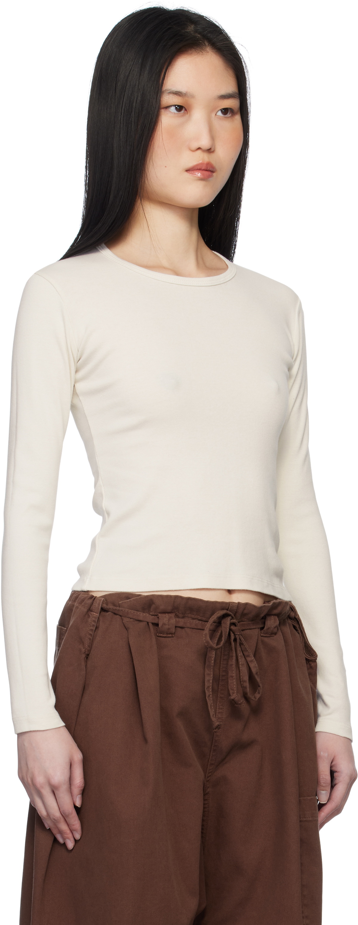 Gil Rodriguez Off-White Bellevue Long Sleeve T-shirt