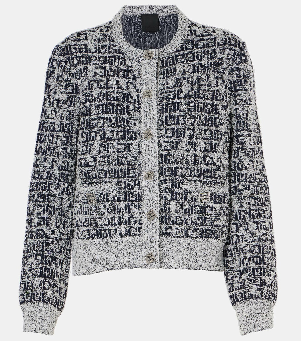 Givenchy 4G tweed cardigan Givenchy