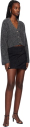 Nanushka Gray Henny Cardigan