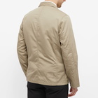 Universal Works Men's Fine Twill Patched Bakers Jacket in Stone