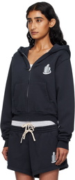ABRA SSENSE Exclusive Navy Building Hoodie