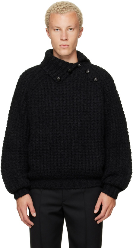 Photo: Isabel Marant Black Lyas Sweater