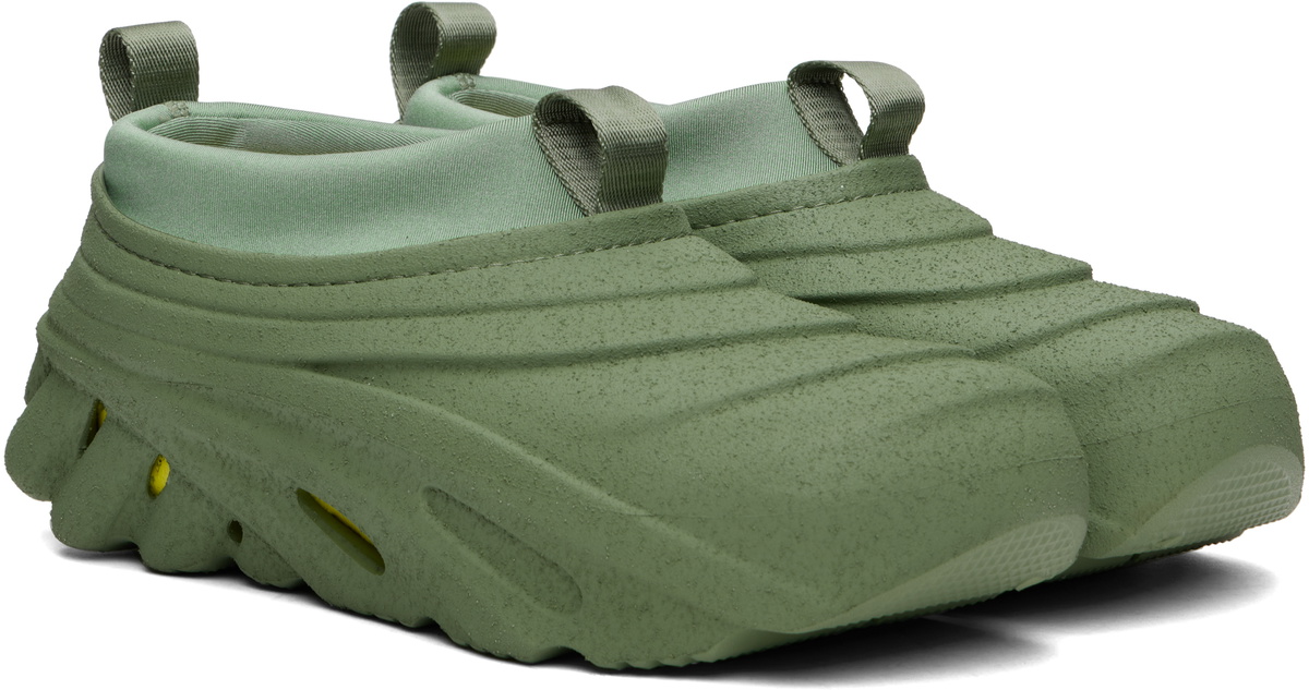 Crocs Green Echo Storm Sandstorm Slip-on Loafers