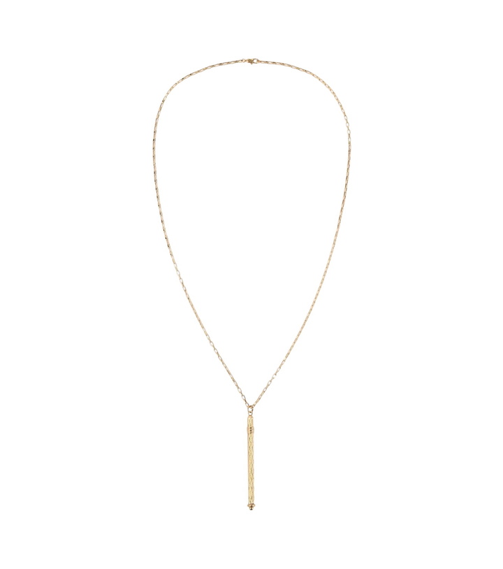 Photo: Saint Laurent Cassandre pendant necklace