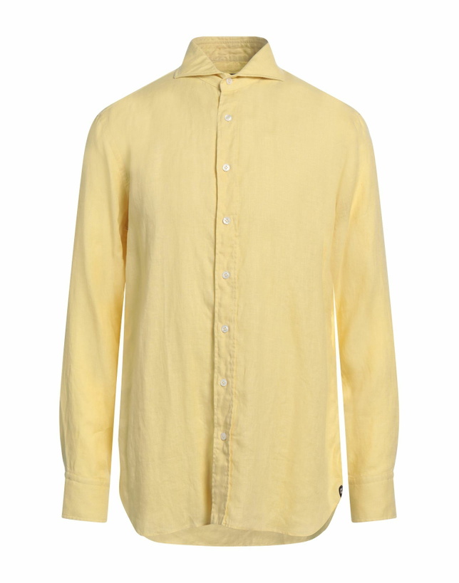 Photo: Lardini Mens Shirt in Yellow