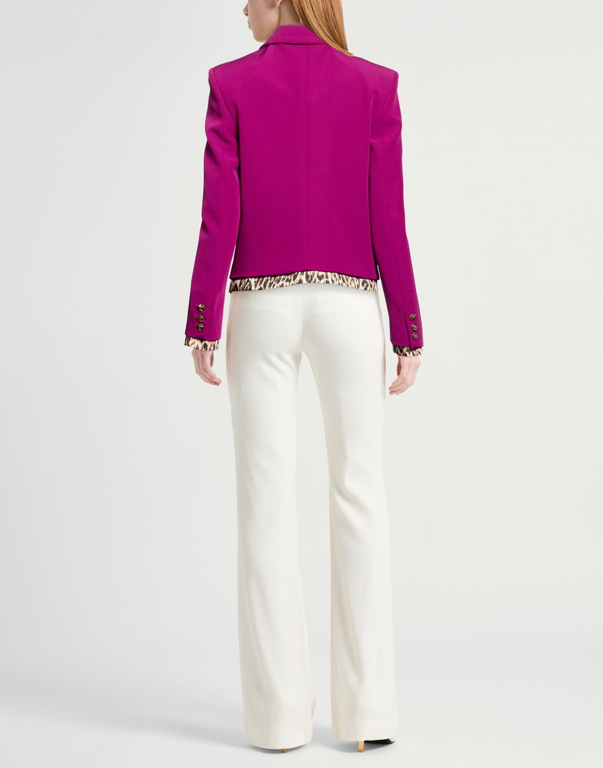 Just Cavalli Womens Blazer Plum