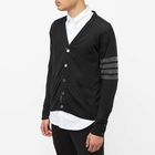 Thom Browne Men's Classic Merino Cardigan in Black