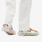 Nike Men's ISPA Link Axis Sneakers in White/Orange/Yellow