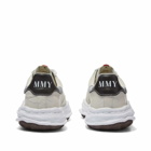 Maison MIHARA YASUHIRO Men's Blakey Low Original Shell Toe Suede S Sneakers in White