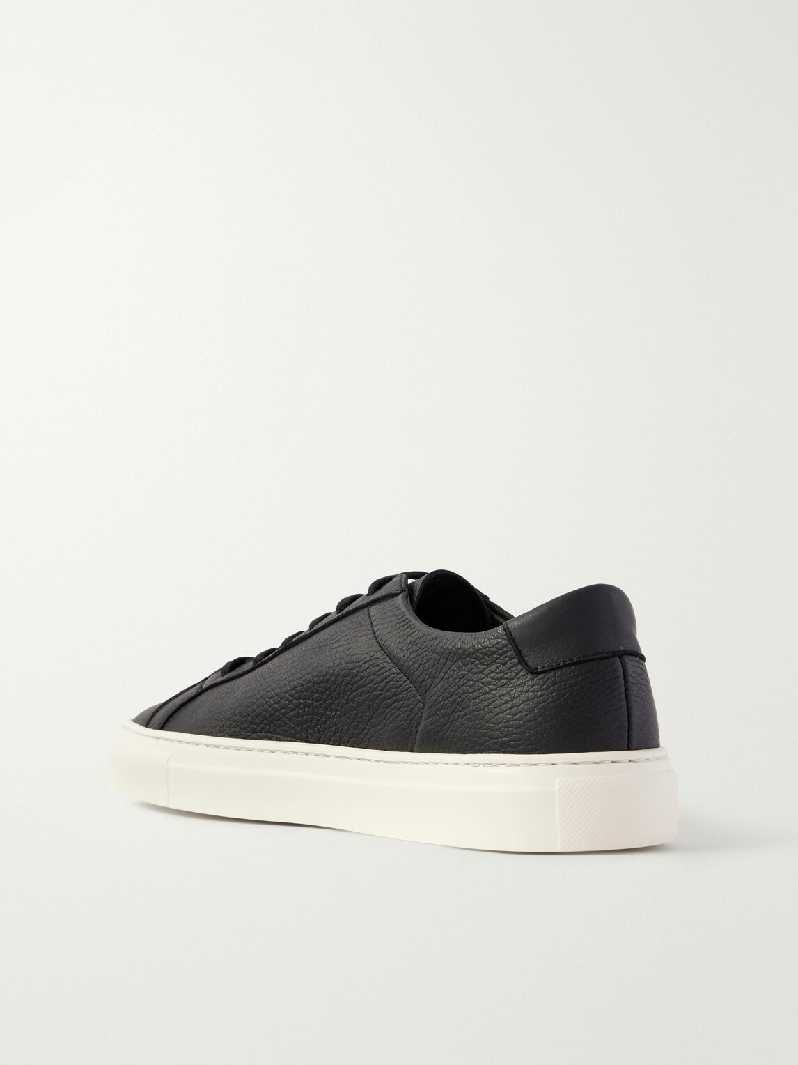Common Projects - Achilles Full-Grain Leather Sneakers - Black