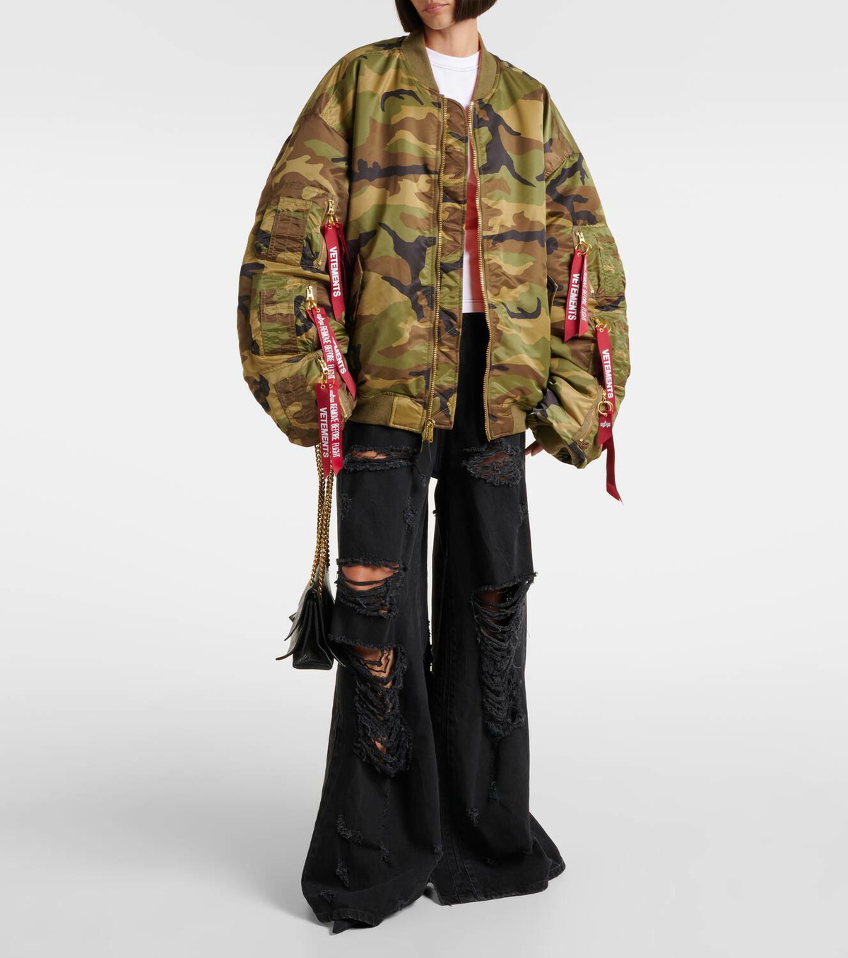 Vetements Camouflage bomber jacket Vetements