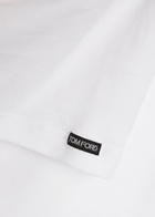 Tom Ford Crew-neck Stretch-cotton T-shirt White
