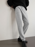 Mr P. - Tapered Merino Wool and Cashmere-Blend Sweatpants - Gray