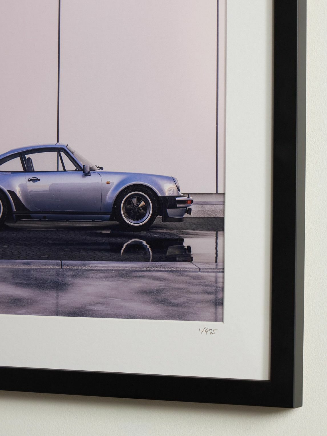 Sonic Editions - Framed 2024 Porsche 911 Turbo Print, 16" x 20"