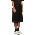 NAMESAKE Black Knit Tobi Shorts