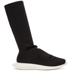 Rick Owens Drkshdw Black New Runner Sock High Sneakers