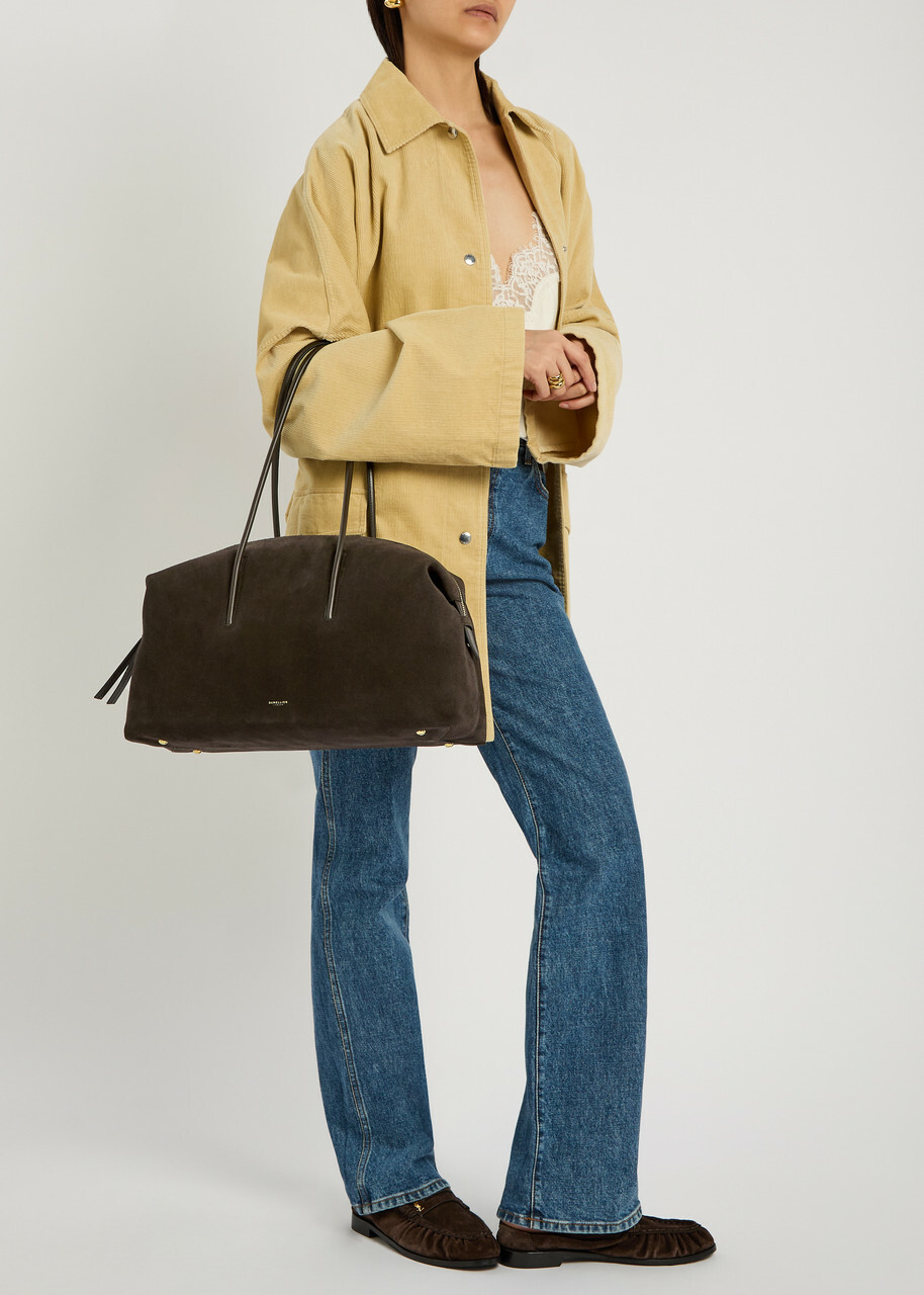 Demellier The Stockholm Suede Tote bag - Dark Brown - One Size