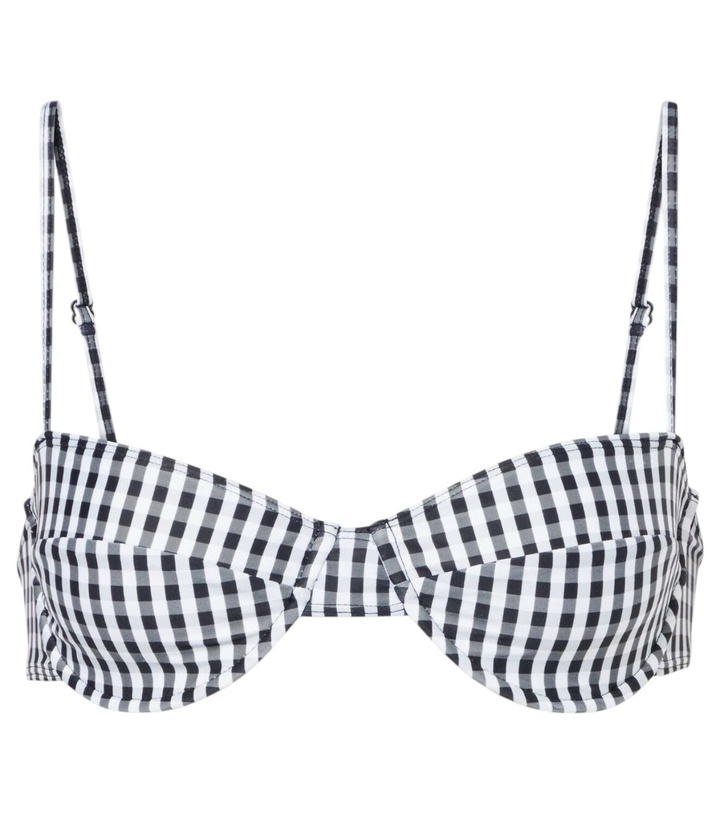 Photo: Faithfull Farrah gingham bikini top