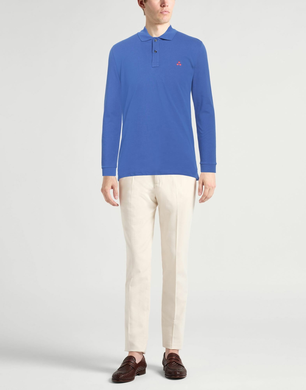 Peuterey Mens Polo shirt Bright in Blue