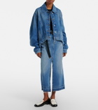 Givenchy Deconstructed oversized denim jacket