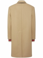 DSQUARED2 - Varsity Felted Wool Blend Long Coat