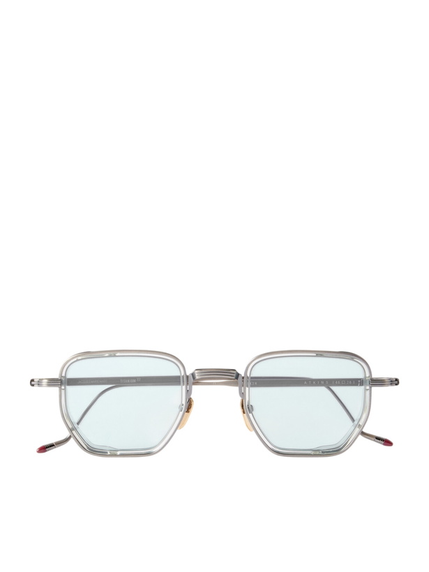 Photo: Jacques Marie Mage - Atkins D-Frame Silver-Tone Sunglasses
